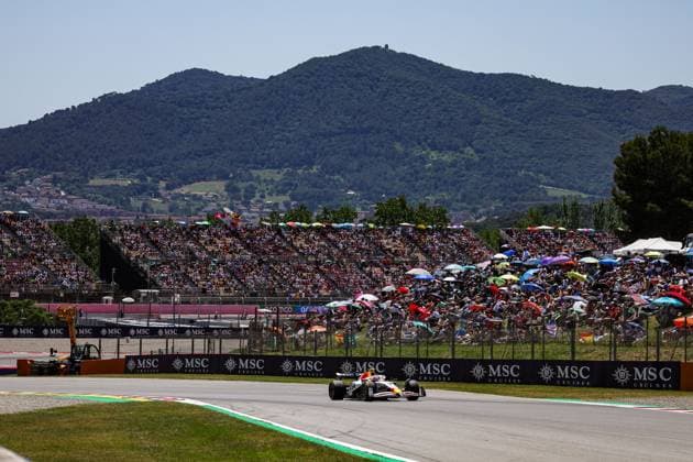30 Liam Lawson (AUS, Visa Cash App Racing Bulls F1 Team), F1 Grand Prix of Spain at Circuit de Barcelona-Catalunya on May 31, 2025 in Barcelona, Spain. (Photo by HOCH ZWEI) Barcelona Spain