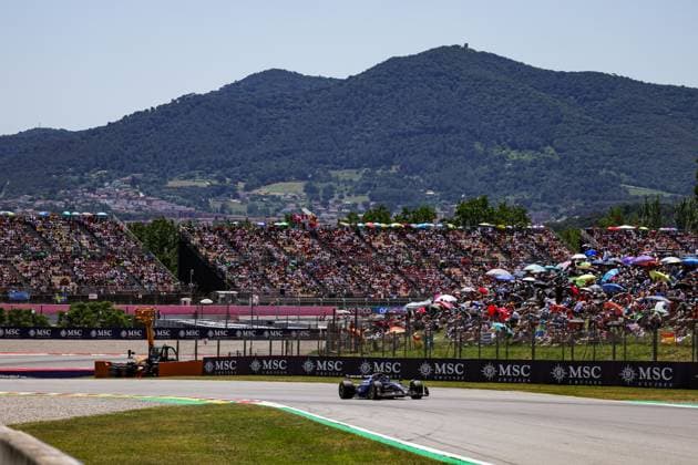 55 Carlos Sainz (ESP, Atlassian Williams Racing), F1 Grand Prix of Spain at Circuit de Barcelona-Catalunya on May 31, 2025 in Barcelona, Spain. (Photo by HOCH ZWEI) Barcelona Spain