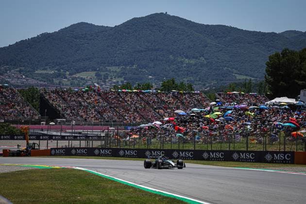 12 Andrea Kimi Antonelli (ITA, Mercedes-AMG Petronas F1 Team), F1 Grand Prix of Spain at Circuit de Barcelona-Catalunya on May 31, 2025 in Barcelona, Spain. (Photo by HOCH ZWEI) Barcelona Spain