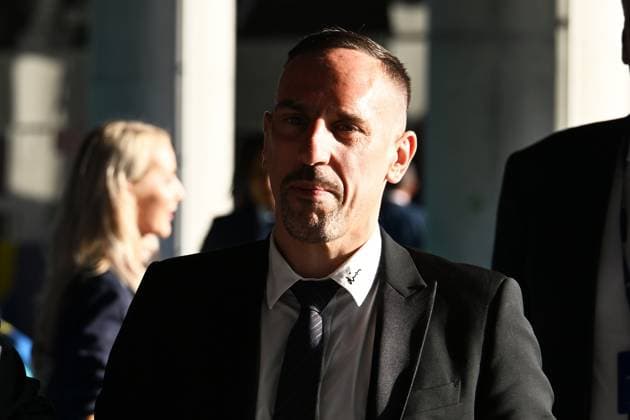 31.05.2025, xsltx, Fussball UEFA Champions League Finale 2025, Paris St.Germain - Inter Mailand v.l. Franck Ribery (DFL DFB REGULATIONS PROHIBIT ANY USE OF PHOTOGRAPHS as IMAGE SEQUENCES and or QUASI-VIDEO) Muenchen