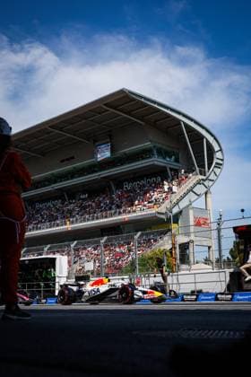 6 Isack Hadjar (FRA, Visa Cash App Racing Bulls F1 Team), F1 Grand Prix of Spain at Circuit de Barcelona-Catalunya on May 31, 2025 in Barcelona, Spain. (Photo by HOCH ZWEI) Barcelona Spain