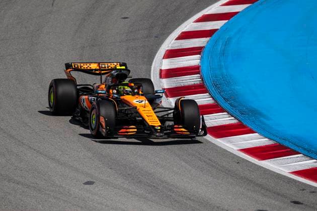 4 Lando Norris (GBR, McLaren F1 Team), F1 Grand Prix of Spain at Circuit de Barcelona-Catalunya on May 31, 2025 in Barcelona, Spain. (Photo by HOCH ZWEI) Barcelona Spain