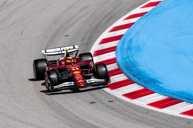 44 Lewis Hamilton (GBR, Scuderia Ferrari HP), F1 Grand Prix of Spain at Circuit de Barcelona-Catalunya on May 31, 2025 in Barcelona, Spain. (Photo by HOCH ZWEI) Barcelona Spain