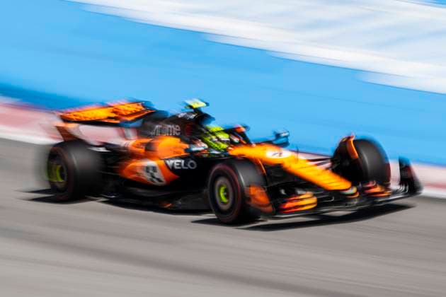 4 Lando Norris (GBR, McLaren F1 Team), F1 Grand Prix of Spain at Circuit de Barcelona-Catalunya on May 31, 2025 in Barcelona, Spain. (Photo by HOCH ZWEI) Barcelona Spain