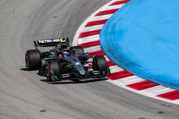 12 Andrea Kimi Antonelli (ITA, Mercedes-AMG Petronas F1 Team), F1 Grand Prix of Spain at Circuit de Barcelona-Catalunya on May 31, 2025 in Barcelona, Spain. (Photo by HOCH ZWEI) Barcelona Spain