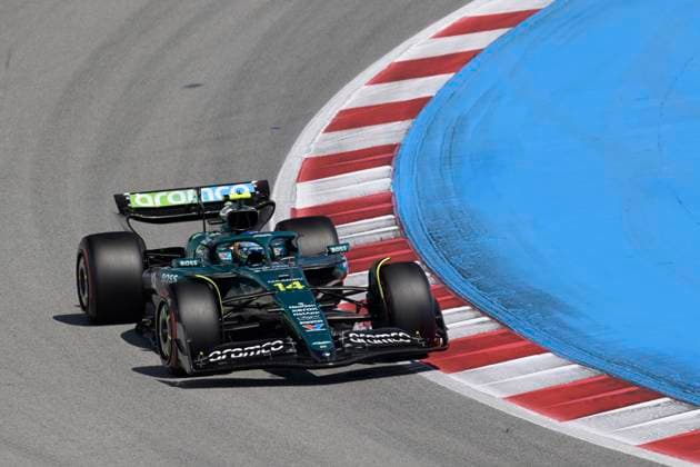 14 Fernando Alonso (ESP, Aston Martin Aramco F1 Team), F1 Grand Prix of Spain at Circuit de Barcelona-Catalunya on May 31, 2025 in Barcelona, Spain. (Photo by HOCH ZWEI) Barcelona Spain