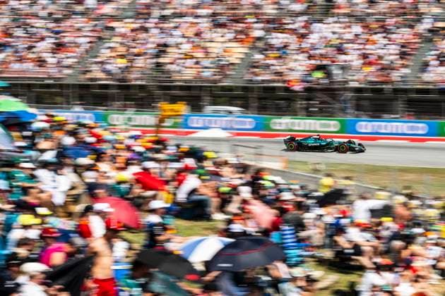 18 Lance Stroll (CAN, Aston Martin Aramco F1 Team), F1 Grand Prix of Spain at Circuit de Barcelona-Catalunya on May 31, 2025 in Barcelona, Spain. (Photo by HOCH ZWEI) Barcelona Spain