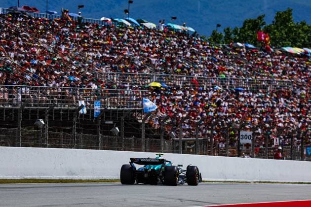 14 Fernando Alonso (ESP, Aston Martin Aramco F1 Team), F1 Grand Prix of Spain at Circuit de Barcelona-Catalunya on May 31, 2025 in Barcelona, Spain. (Photo by HOCH ZWEI) Barcelona Spain