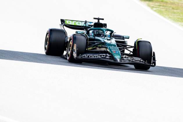 18 Lance Stroll (CAN, Aston Martin Aramco F1 Team), F1 Grand Prix of Spain at Circuit de Barcelona-Catalunya on May 31, 2025 in Barcelona, Spain. (Photo by HOCH ZWEI) Barcelona Spain
