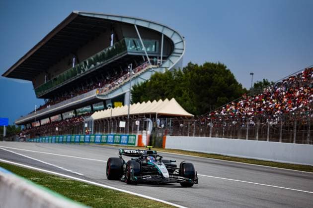 12 Andrea Kimi Antonelli (ITA, Mercedes-AMG Petronas F1 Team), F1 Grand Prix of Spain at Circuit de Barcelona-Catalunya on May 31, 2025 in Barcelona, Spain. (Photo by HOCH ZWEI) Barcelona Spain