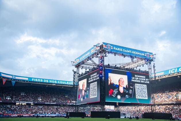 FOOTBALL : Diffusion de Paris SG vs Inter Milan au Parc des Princes - Ligue des Champions - Finale - 31 05 2025 Illustration Parc des Princes ParisFrance  Copyright: xBaptistexAutissierx