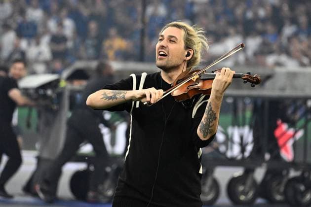 31.05.2025, xsltx, Fussball UEFA Champions League Finale 2025, Paris St.Germain - Inter Mailand v.l. David Garrett (DFL DFB REGULATIONS PROHIBIT ANY USE OF PHOTOGRAPHS as IMAGE SEQUENCES and or QUASI-VIDEO) Muenchen