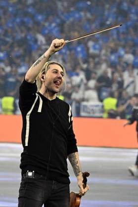 31.05.2025, xsltx, Fussball UEFA Champions League Finale 2025, Paris St.Germain - Inter Mailand v.l. David Garrett (DFL DFB REGULATIONS PROHIBIT ANY USE OF PHOTOGRAPHS as IMAGE SEQUENCES and or QUASI-VIDEO) Muenchen