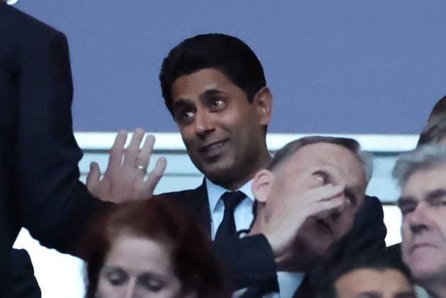 Munich 25 - UEFA Champions League final Pierre Teyssot MAXPPP ; Munich 25 - UEFA Champions League final . Munich, Germany on May 31, 2025. UEFA Champions League final football match Paris Saint-Germain PSG against Inter Milan on May 31, 2025. Qatari Nasser al-Khelaifi President of Paris Saint Germain Pierre Teyssot Maxppp Munich Bavaria Germany  Copyright: xMAXPPPxPierrexTeyssotx PT1_1188 PT1_1188