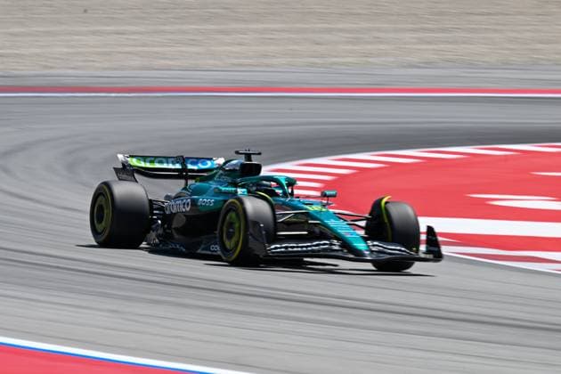 Formel 1 GP Barcelona Samstag, 31.05.2025 Lance Stroll 18, Aston Martin Aramco F1 Team; Formel 1 GP Barcelona Samstag, 31.05.2025 Copyright: xBEAUTIFULxSPORTS Erlhofx