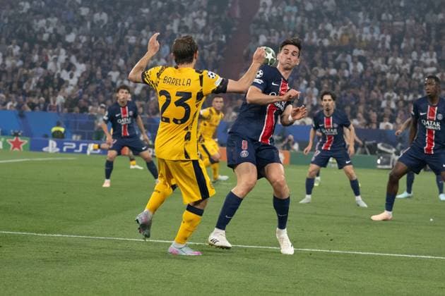 GER, Paris Saint-Germain vs. Inter Mailand, Fussball, Herren, UEFA Champions League Finale Muenchen 2025, Spielzeit 2024 2025, 31.05.2025, GER, Paris Saint-Germain vs. Inter Mailand, Fussball, Herren, UEFA Champions League Finale Muenchen 2025, Spielzeit 2024 2025, 31.05.2025 Muenchen Copyright: xEibner-Pressefoto WolfgangxFrankx EP_WFK