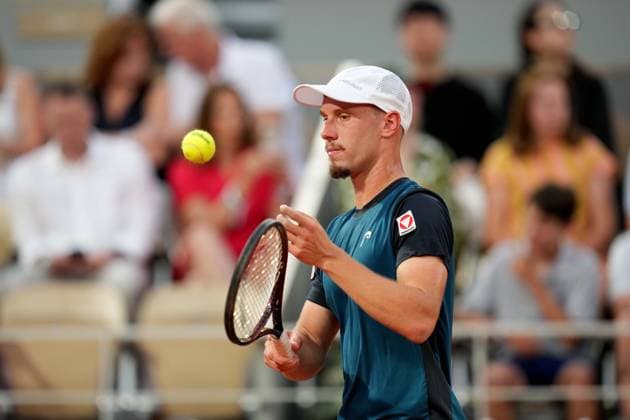 TENNIS - French Open 2025 PARIS,FRANCE,31.MAY.25 - TENNIS - ATP, Tennis Herren World Tour, French Open, Roland Garros, Grand Slam. Image shows Filip Misolic (AUT).  GEPAxpictures xMichaelxRiedler