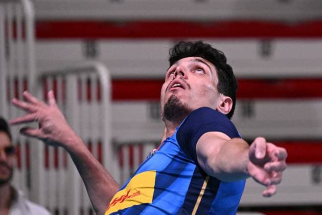 Mattia Bottolo ( Italy ) during the match Italia vs Iran at Kioene Arena Padova - 31may2025 ( ITALVOLLEY BPER TEST MATCH MEMORIAL PASINATO )  Copyright: xDuilioxDellaxLibera IPAxSportx xipa-agency.netx xx IPA_58462308 IPA_Agency_IPA58462308