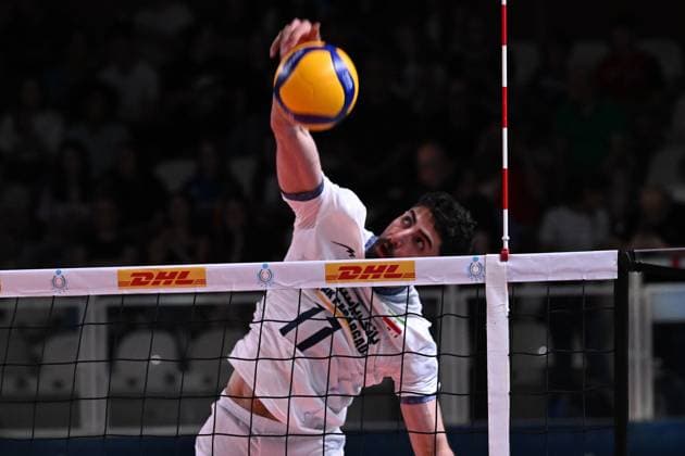 Matin Ahmadi ( Iran ) during the match Italia vs Iran at Kioene Arena Padova - 31may2025 ( ITALVOLLEY BPER TEST MATCH MEMORIAL PASINATO )  Copyright: xDuilioxDellaxLibera IPAxSportx xipa-agency.netx xx IPA_58462311 IPA_Agency_IPA58462311