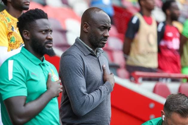 Head Ghana national football team coach Otto Addo Ghana v Trinidad and Tobago, Football, The Unity Cup, Gtech Community Stadium, London, UK, 31 05 25 EDITORIAL USE ONLY No use with unauthorised audio, video, data, fixture lists (outside the EU), club league logos or live services. Online in-match use limited to 45 images (+15 in extra time). No use to emulate moving images. No use in betting, games or  Copyright: xAnthonyxHanc Shutterstockx 15333741cg