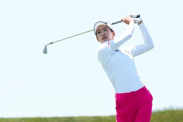 May 31, 2025, Madison, Wisconsin, USA: YEALIMI NOH of the United States hits a tee shot during the third round of the 2025 LPGA, Golf Damen U.S. Womens Open at Erin Hills Golf Course in Erin, Wis. Madison USA - ZUMAb262 20250531_znp_b262_027 Copyright: xJeffxM.xBrownx