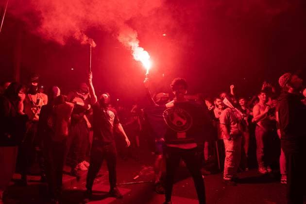 June 1, 2025, Paris, France, FRA: Outside the Parc des Princes, a sea of joy and fireworks: Paris Saint-Germain fans erupt in celebration after their teamâ€⠢s stunning 5-0 triumph over Inter Milan in Munich. With this historic victory, PSG becomes only the second French football clubâ€after Olympique de Marseille in 1993â€to lift the UEFA Champions League trophy. A night of chants, flags, and tears of happiness marked a long-awaited moment for supporters across the capital. However, the festivities were marred by clashes between some groups of fans and the police, with several cars set on fire and tensions flaring in the surrounding streets. Paris FRA - ZUMAl224 0821126058st Copyright: xStefanoxLorussox