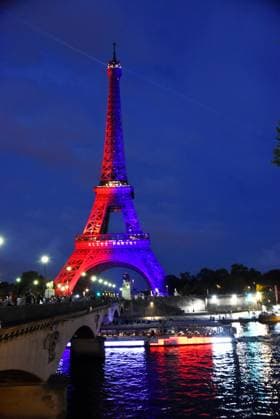 RECORD DATE NOT STATED Eiffel Tower in the colors of Paris Saint-Germain - Paris illumination of the Eiffel Tower in the colors of Paris Saint-Germain PSG winning of the UEFA Champions League final football match over Inter Milan in Munich, in Paris, France on May 31, 2025 Photo by Alain Apaydin ABACAPRESS.COM Paris France  Copyright: xApaydinxAlain ABACAx