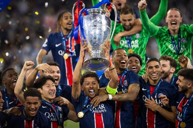 Munich, Germany. 31st Mar 2025. Marquinhos (Paris) Paris Saint-Germain - Inter Mailand 31.05.2025