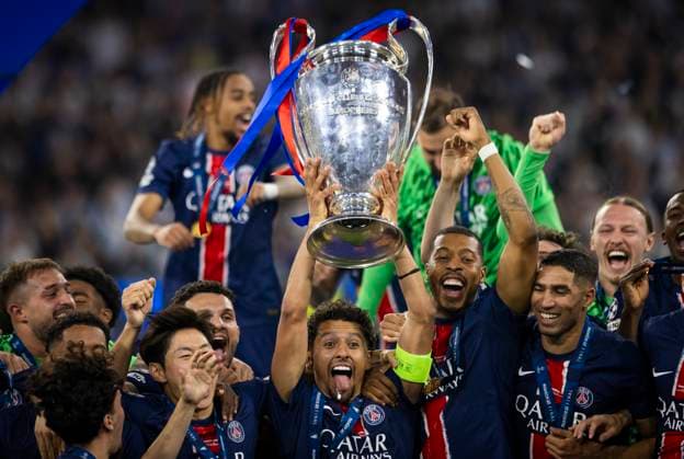 Munich, Germany. 31st Mar 2025. Marquinhos (Paris) Paris Saint-Germain - Inter Mailand 31.05.2025