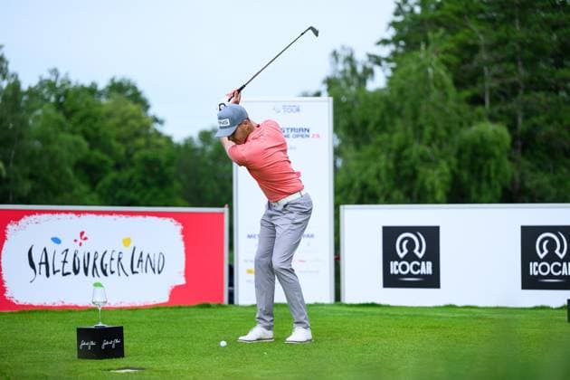 GOLF - Austrian Alpine Open HENNDORF,AUSTRIA,01.JUN.25 - GOLF - DP World Tour, Austrian Alpine Open, Golfclub Gut Altentann. Image shows Matthias Schwab (AUT).  GEPAxpictures xChristianxMoser