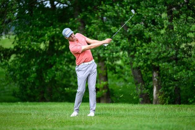 GOLF - Austrian Alpine Open HENNDORF,AUSTRIA,01.JUN.25 - GOLF - DP World Tour, Austrian Alpine Open, Golfclub Gut Altentann. Image shows Matthias Schwab (AUT).  GEPAxpictures xChristianxMoser