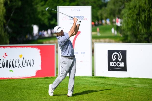 GOLF - Austrian Alpine Open HENNDORF,AUSTRIA,01.JUN.25 - GOLF - DP World Tour, Austrian Alpine Open, Golfclub Gut Altentann. Image shows Richard Sterne (RSA).  GEPAxpictures xChristianxMoser