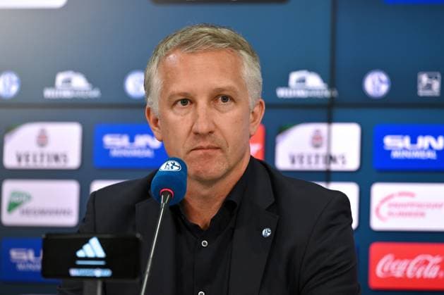 Frank Baumann (Vorstand FC Schalke 04) 01.06.2025, Fussball 2. Bundesliga, Vorstellung von Frank Baumann als Vorstand Sport beim FC Schalke 04. Foto: Maik Hölter Team2 Gelsenkirchen Veltins Arena Nordrhein Westfalen Deutschland
