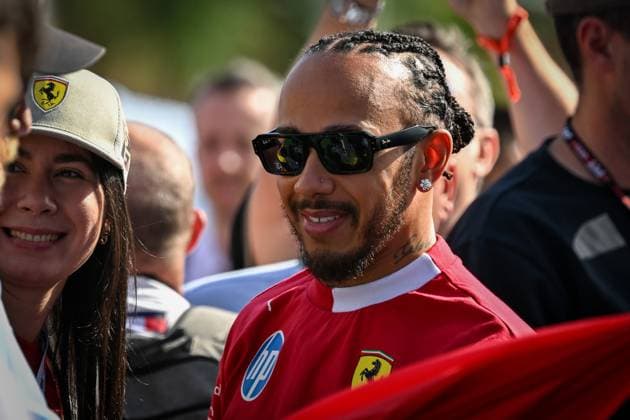 Formel 1 GP Barcelona Sonntag, 01.06.2025 Lewis Hamilton 44, Scuderia Ferrari; Formel 1 GP Barcelona Sonntag, 01.06.2025 Copyright: xBEAUTIFULxSPORTS Erlhofx