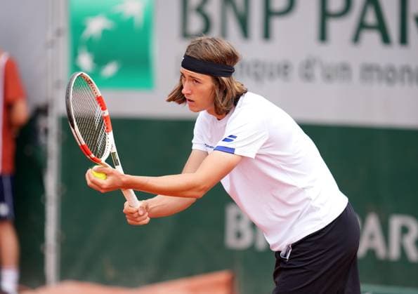 TENNIS - French Open 2025 PARIS,FRANCE,01.JUN.25 - TENNIS - ATP, Tennis Herren World Tour, French Open, Roland Garros, Grand Slam. Image shows Thilo Behrmann (AUT).  GEPAxpictures xMichaelxRiedler