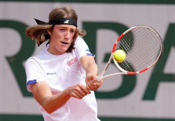 TENNIS - French Open 2025 PARIS,FRANCE,01.JUN.25 - TENNIS - ATP, Tennis Herren World Tour, French Open, Roland Garros, Grand Slam. Image shows Thilo Behrmann (AUT).  GEPAxpictures xMichaelxRiedler