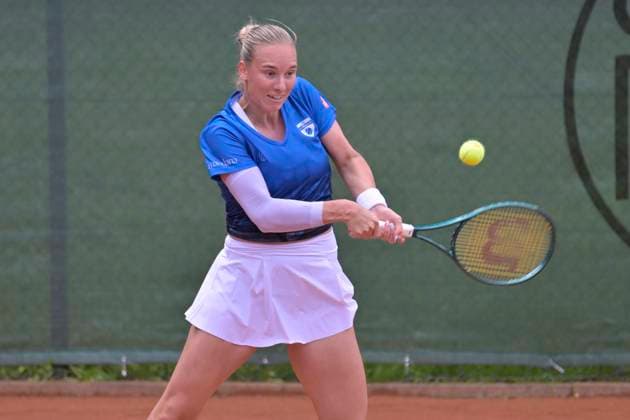 Koevermans, Anouk NED 01.06.2025 Tennis 1. Bundesliga Damen, TC Bredeney vs GW Luitpoldpark München, Tennis Club Bredeney, Essen,