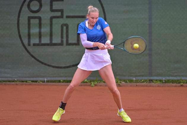 Koevermans, Anouk NED 01.06.2025 Tennis 1. Bundesliga Damen, TC Bredeney vs GW Luitpoldpark München, Tennis Club Bredeney, Essen,