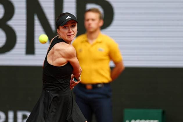 2025.06.01 Paryz French Open Roland Garros 2025 Jassmine Paolini - Elina Svitolina N z Elina Svitolina Foto Pawel Andrachiewicz PressFocus 2025.06.01 Paris Tennis French Open Roland Garros 2025 Jassmine Paolini - Elina Svitolina Elina Svitolina Credit: Pawel Andrachiewicz PressFocus NEWSPIX.PL --- newspix.pl 
