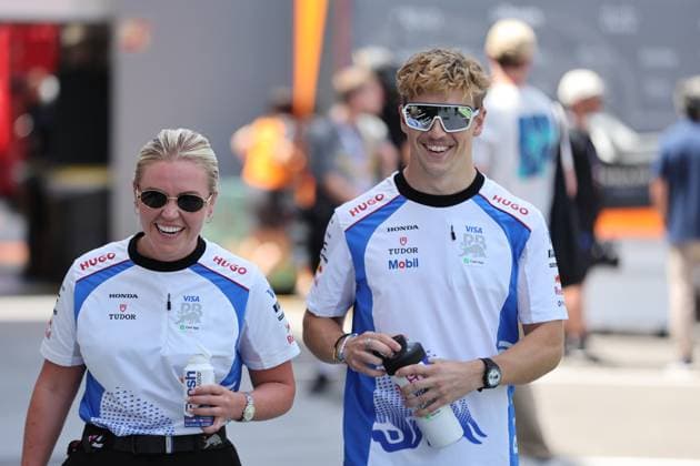 Liam Lawson of New Zealand and Visa Cash App RB , Race, F1 Grand Prix of Spain, am 01. June 2025 in Barcelona, Spain. (Foto von Diogo Cardoso DeFodi Images) Liam Lawson of New Zealand and Visa Cash App RB , Race, F1 Grand Prix of Spain, Circuit de Barcelona-Catalunya on June 1, 2025 in Barcelona, Spain. (Photo by Diogo Cardoso DeFodi Images)