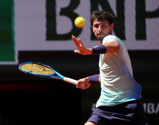 TENNIS - French Open 2025 PARIS,FRANCE,01.JUN.25 - TENNIS - ATP, Tennis Herren World Tour, French Open, Roland Garros, Grand Slam. Image shows Alexei Popyrin (AUS).  GEPAxpictures xMichaelxRiedler