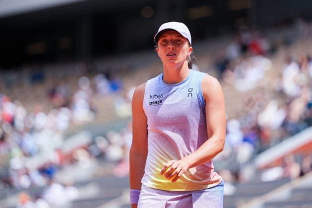 2025.06.01 Paryz French Open Roland Garros 2025 Iga Swiatek - Elena Rybakina N z Iga Swiatek Foto Pawel Andrachiewicz PressFocus 2025.06.01 Paris Tennis French Open Roland Garros 2025 Iga Swiatek - Elena Rybakina Iga Swiatek Credit: Pawel Andrachiewicz PressFocus NEWSPIX.PL --- newspix.pl 