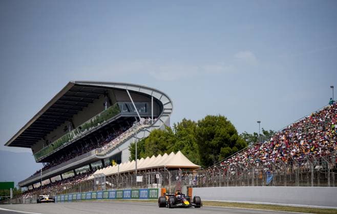 BARCELONA - Max Verstappen (Red Bull Racing) in action at the Circuit de Barcelona-Catalunya during the Spanish Grand Prix. ANP SANDER KING xVIxANPxSportx xxANPxIVx 529108314 originalFilename: 529108314.jpg