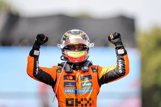 Oscar Piastri of Australia and McLaren , Race, F1 Grand Prix of Spain, am 01. June 2025 in Barcelona, Spain. (Foto von Diogo Cardoso DeFodi Images) Oscar Piastri of Australia and McLaren , Race, F1 Grand Prix of Spain, Circuit de Barcelona-Catalunya on June 1, 2025 in Barcelona, Spain. (Photo by Diogo Cardoso DeFodi Images)