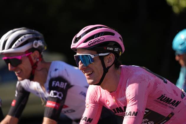 Yates Simon Philip of Team Visma Lease A Bike pink jersey during the stage 21 of the Giro d™Italia from Roma to Roma, Italy - Sunday, June 01, 2025. - cycling.  Copyright: xFabioxFerrari LaPressex