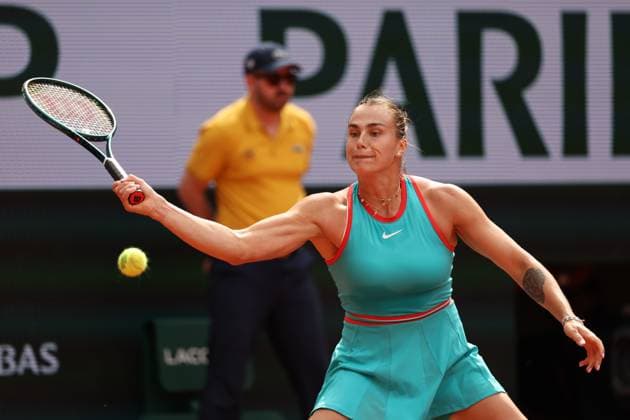 ROLAND GARROS 2025 Thierry Larret MAXPPP - PARIS (75) 01 06 2025 Thierry Larret Maxppp. Tennis. Roland Garros 2025. Internationaux de France de tennis. Stade Roland Garros, Paris (75). Le 1er juin 2025. Court Suzanne Lenglen : Aryna SABALENKA (RUS) vs Amanda ANISIMOVA (USA) PARIS (75) STADE ROLAND GARROS PARIS ILE DE FRANCE FRANCE  Copyright: xMAXPPPxThierryxLarretx TLR202506010107 TLR202506010107
