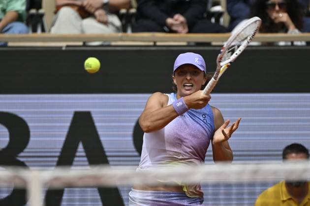 Tennis : Roland Garros 2025 - ITF - Tennis - Roland Garros 2025 - ITF - Iga Swiatek - Pologne France  Copyright: xChryslenexCaillaudx xPsnewzx
