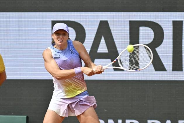 Tennis : Roland Garros 2025 - ITF - Tennis - Roland Garros 2025 - ITF - Iga Swiatek - Pologne France  Copyright: xChryslenexCaillaudx xPsnewzx