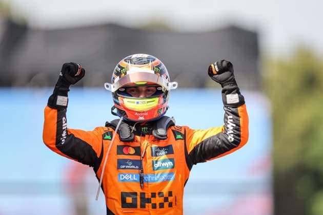 Oscar Piastri of Australia and McLaren , Race, F1 Grand Prix of Spain, am 01. June 2025 in Barcelona, Spain. (Foto von Diogo Cardoso DeFodi Images) Oscar Piastri of Australia and McLaren , Race, F1 Grand Prix of Spain, Circuit de Barcelona-Catalunya on June 1, 2025 in Barcelona, Spain. (Photo by Diogo Cardoso DeFodi Images)