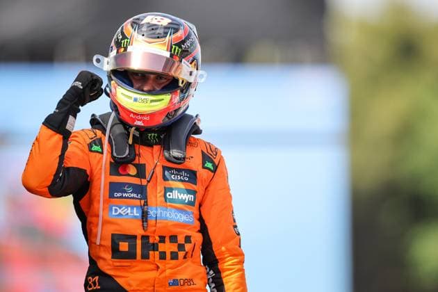 Oscar Piastri of Australia and McLaren , Race, F1 Grand Prix of Spain, am 01. June 2025 in Barcelona, Spain. (Foto von Diogo Cardoso DeFodi Images) Oscar Piastri of Australia and McLaren , Race, F1 Grand Prix of Spain, Circuit de Barcelona-Catalunya on June 1, 2025 in Barcelona, Spain. (Photo by Diogo Cardoso DeFodi Images)